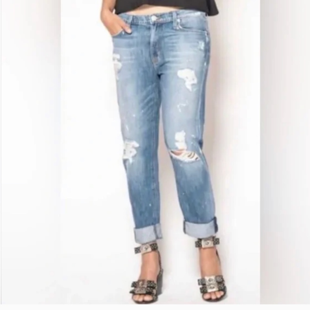 Hudson Jeans Jude Slouch Skinny Crop woman’s size 27 - Picture 11 of 13